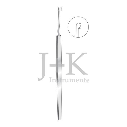 Cureta para cirurgia oftalmológica - chalazion   - J+K Chirurgische Instrumente