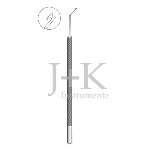 Gancho cirúrgico para íris -  (E2-2001) - J+K Chirurgische Instrumente