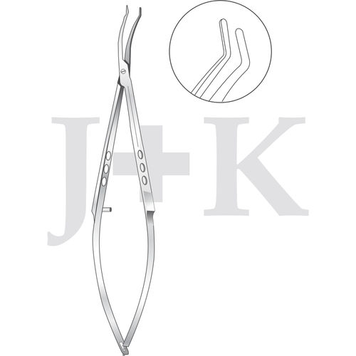 Micropinça para oftalmologia - Clayman (E3-3070) - J+K Chirurgische Instrumente - de preensão / de sutura / em aço inoxidável