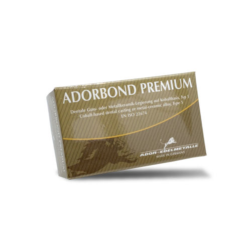 Material dentário em cromo-cobalto - Adorbond Premium - Ador-Edelmetalle GmbH - em liga metálica / para pontes dentárias / para coroas dentárias