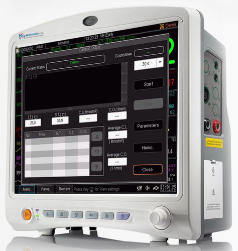 Monitor multiparamétrico compacto - SIGNSCOPE  12 - (UAB) "MEDICINOS GIJA" - de ECG / RESP / TEMP