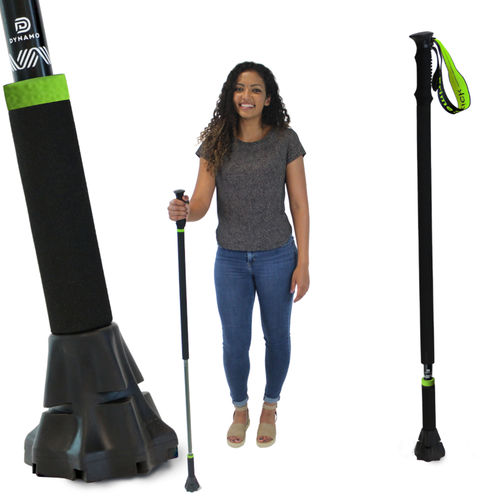 Bengala com empunhadura reta - Prime Stick - Dynamo - antiderrapante / de altura regulável