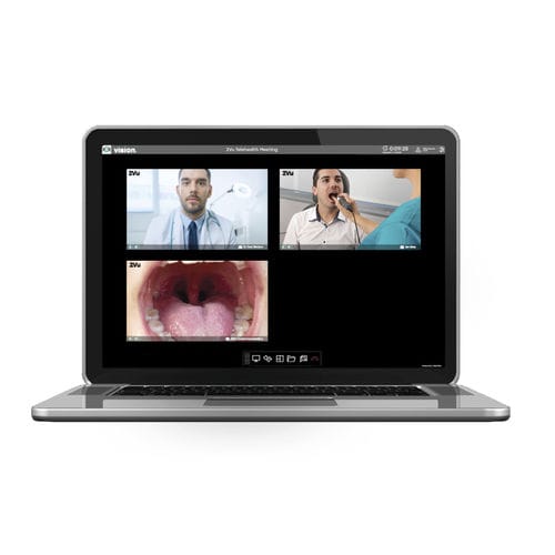 Software de gestão do programa de tele-saúde - Vision   - Visionflex - de diagnóstico cutâneo / de monitorização / de gravação de vídeo