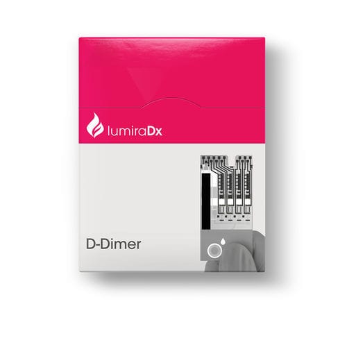 Teste rápido para doenças cardiovasculares - LumiraDx - de dímero D / de plasma / de sangue total