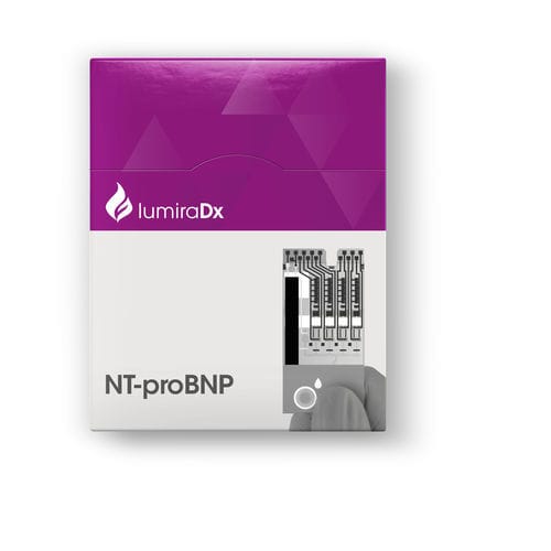Teste rápido de insuficiência cardíaca - LumiraDx - de NT-proBNP / de sangue / de plasma