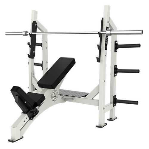 Banco de musculação inclinado - ALPHA-OIB - Arsenal Strength - com suporte de halteres
