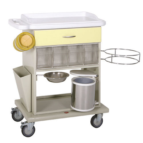 Carrinho hospitalar - AD-219.T - DUMAN HOSPITAL FURNITURE - de medicamentos / para curativos / em material plástico