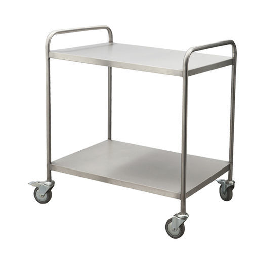 Carrinho hospitalar - AD-253.G03  - DUMAN HOSPITAL FURNITURE - para uso geral / para aparelho / em aço inoxidável