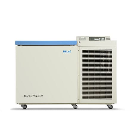 Freezer criogênico - DW-UW128 - Zhongke Meiling Cryogenics Co., Ltd., - de laboratório / horizontal / com 1 porta