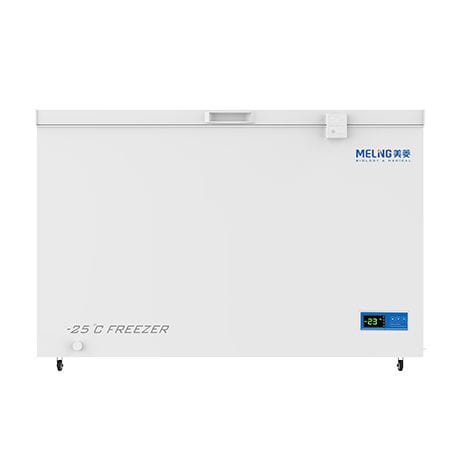 Freezer para biomedicina - DW-YW358A - Zhongke Meiling Cryogenics Co., Ltd., - de laboratório / horizontal / com 1 porta