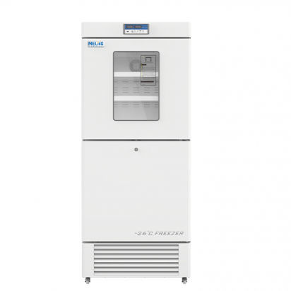 Refrigerador de laboratório - YCD-EL450 - Zhongke Meiling Cryogenics Co., Ltd., - vertical / com rodízios / com 2 portas