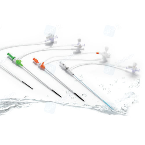 Bainha de acesso radial - 42.10 series - SCW medicath - balão / com revestimento hidrofílico