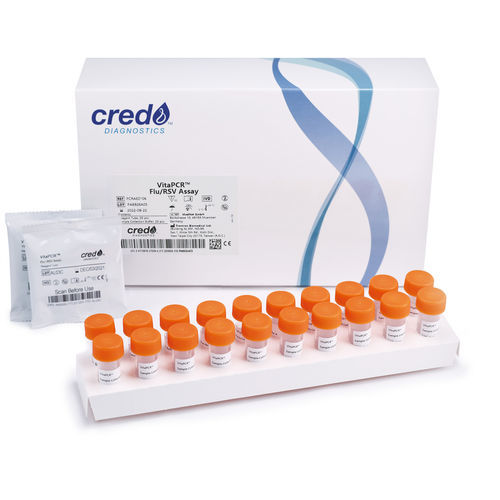 Teste rápido para doenças infecciosas - VitaPCR™ Flu RSV Assay - Credo Diagnostics Biomedical Pte Ltd - de gripe / de pneumonia / de Influenza A