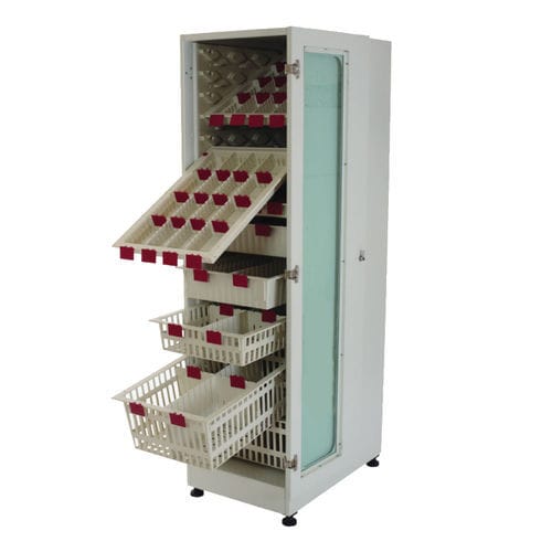 Armário para hospital - 222.4572 - SEBA HANDELS - com cesto / modular