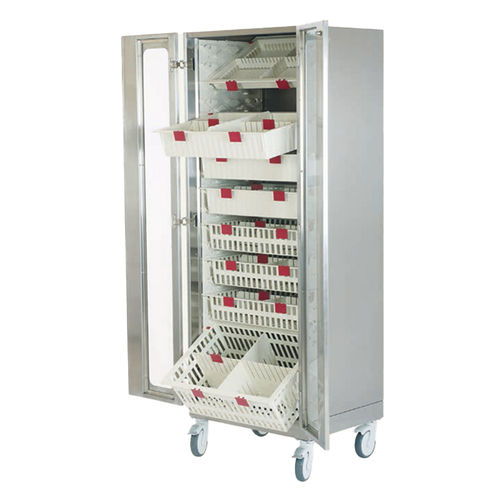 Armário para medicamentos - 223.6552 - SEBA HANDELS - para hospital / modular / com rodízios