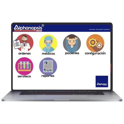 Software de gestão de dados - ALPHANAPSIS® RED - ALPHATEC SCIENTIFIC - para banco de sangue / para centro de transfusão sanguínea / automático