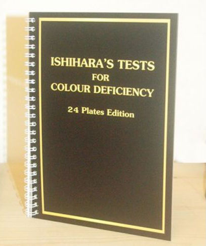 Livro de Ishihara - Ishihara24 - OICO - Ophthalmic Instrument Company