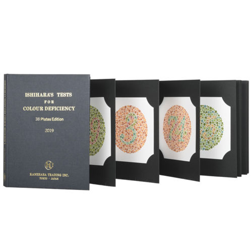 Livro de Ishihara - Ishihara38 - OICO - Ophthalmic Instrument Company