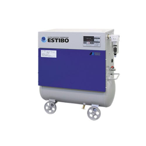 Compressor hospitalar - EFBS Series - Anest Iwata Corporation - com rodízios / sem óleo