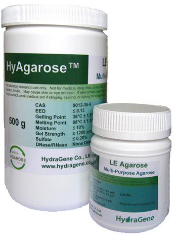 Reagente gel de agarose - HyAgarose™LE  - ACTGene, Inc. - para ácidos nucleicos / para eletroforese / em pó