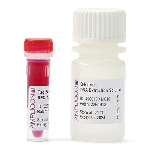 Kit de reagentes para extração de DNA - Q-Extract - Ampliqon A/S - em solução / Taq polimerase / corante