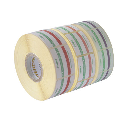 Rolo de etiquetas para tubos - STLB-101 - Sterdoc