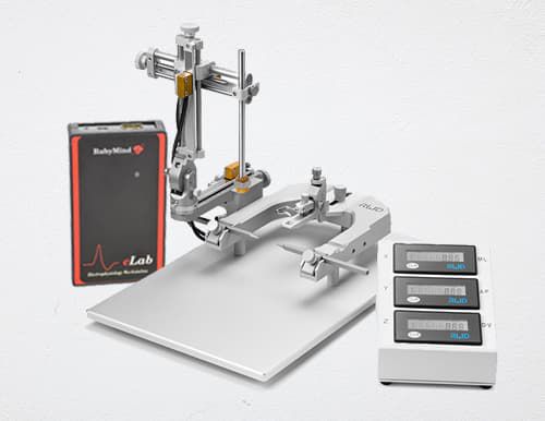 Sistema estereotáxico de laboratório para roedores - ScienceBeam - de bancada / digital