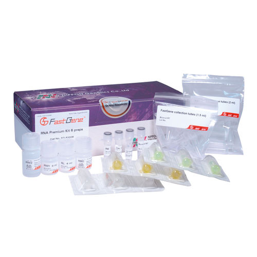 Kit de reagentes com enzimas - FastGene® - Nippon Genetics - para purificação de RNA