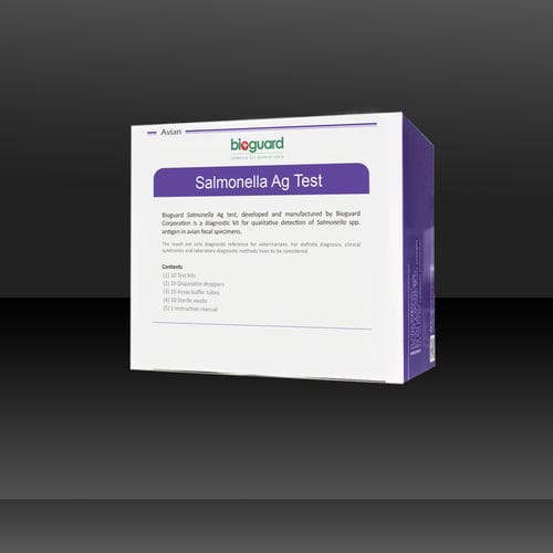 Teste rápido de salmonelose - Bioguard corporation - de Salmonella / de fezes