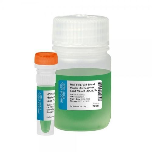 Reagente em solução - HOT FIREPol® Blend Master Mix Ready to Load - Solis BioDyne - gel de agarose / DNA polimerase / Taq polimerase