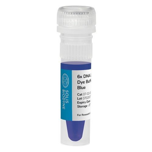 Reagente em solução - 6x DNA Loading Dye Buffer Double Blue - Solis BioDyne - solução tampão / corante / para pesquisa