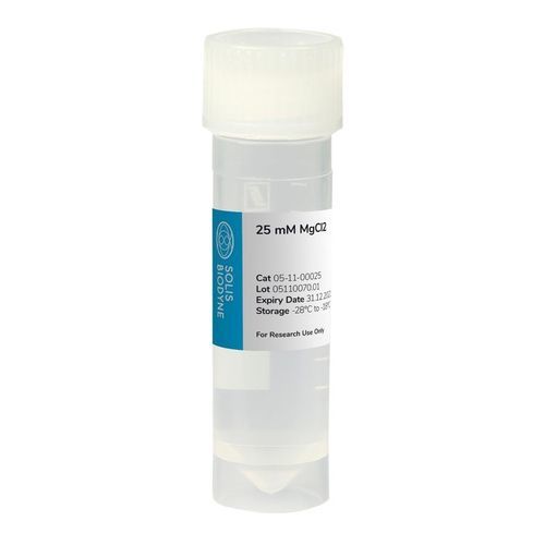 Reagente em solução - 25 mM MgCl2 - Solis BioDyne - para pesquisa / para biologia molecular / para preparação de amostras