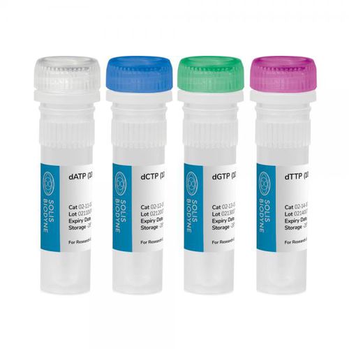 Reagente em solução - dNTP SET - Solis BioDyne - para marcação nuclear / para sequenciamento de DNA / para síntese de DNAc