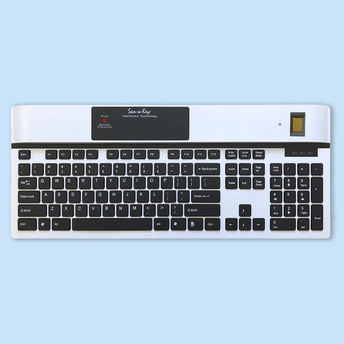 Teclado hospitalar com teclado numérico - KSI-1700 SX FFFW - Key Source International - internacional / biométrico / desinfetável