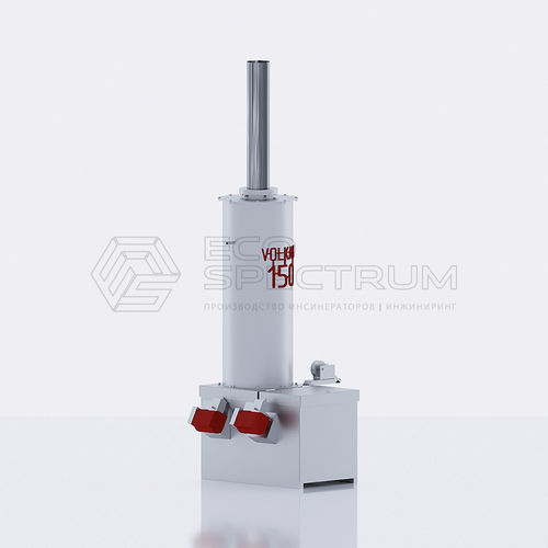 Incinerador térmico - VOLKAN 150 - Eco-Spectrum LLC - de laboratório / para animais / para resíduos hospitalares