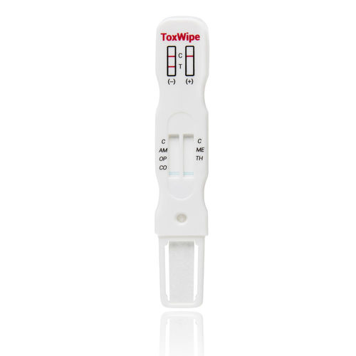 Teste rápido de estupefacientes - ToxWipe™ 5 S - Oranoxis - para canabinoides / para anfetaminas / para cocaína