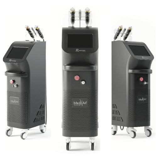 Aparelho de rejuvenescimento da pele por radiofrequência - R-Element - MedArt Technology - com carrinho