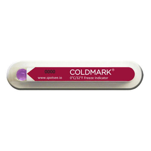 Indicador biológico de temperatura - ColdMark  - SpotSee - de laboratório / para a indústria alimentícia / para a indústria farmacêutica