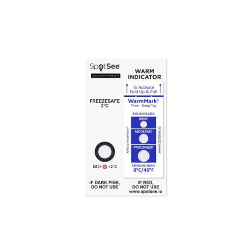 Indicador biológico de temperatura - 2717 series - SpotSee - médico-hospitalar / para a indústria farmacêutica