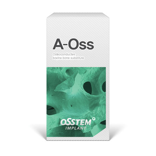 Substituto ósseo sintético - A-Oss - Osstem Implant France - para cirurgia odontológica / em pó