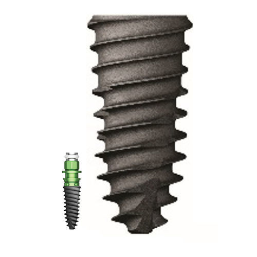 Implante dentário cônico - TSIV SA  - Osstem Implant France - em titânio / cônico / de hexágono interno