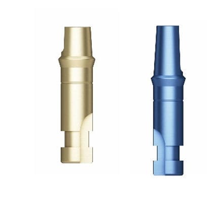 Análogo de implante dentário em aço inoxidável - Osstem Implant France - reto / para laboratório de prótese dentária
