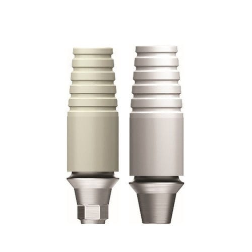 Pilar para implante em titânio - NP-Cast - Osstem Implant France - metálico / de hexágono interno / externo