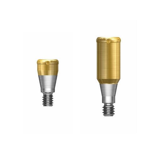 Pilar para implante em titânio - Port - Osstem Implant France - interno / reto / de parafuso