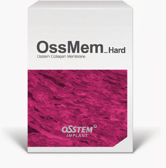 Remendo para cirurgia bucal - OssMem_Hard - Osstem Implant France - de colágeno / xenoenxerto / absorvível