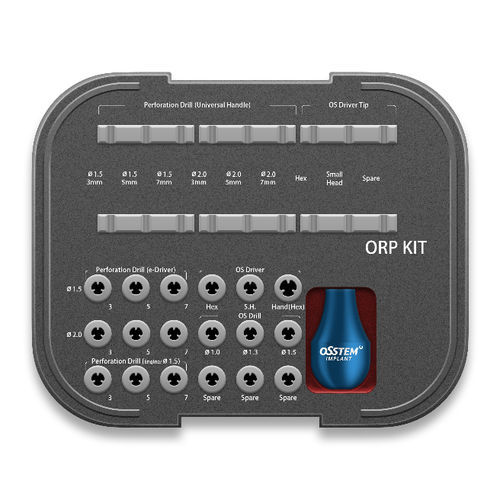 Kit de instrumentos para implante dentário - ORP  - Osstem Implant France - para ortodontia
