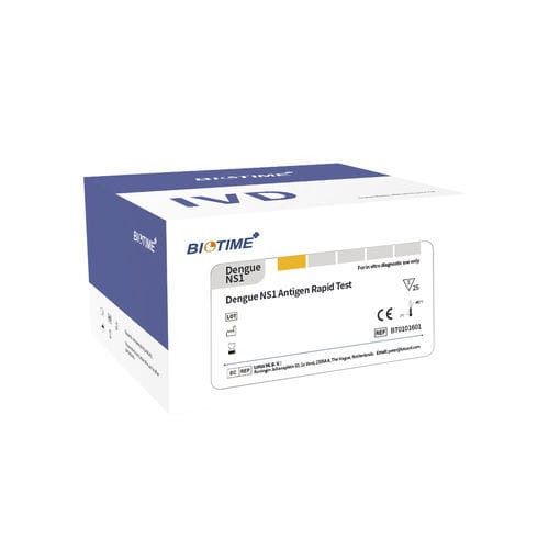 Teste rápido para doenças infecciosas - The Dengue NS1 - Xiamen Biotime Biotechnology Co., Ltd. - da malária / de antígeno / de lactato desidrogenase