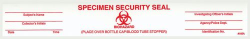 Tubo de ensaio cilíndrico - SV-165A - Tritech Forensics - de sangue