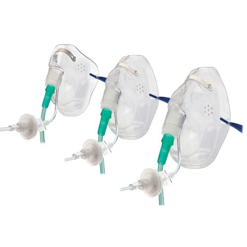 Máscara de anestesia de capnografia - DAM - Fairmont Medical - sem látex / transparente