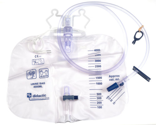 Kit de drenagem urinária - COL4CCGS  - 4L - DIDACTIC - graduado